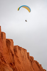Cliffs look like Mars