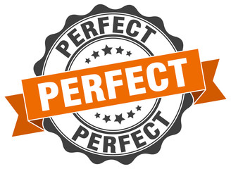 perfect stamp. sign. seal