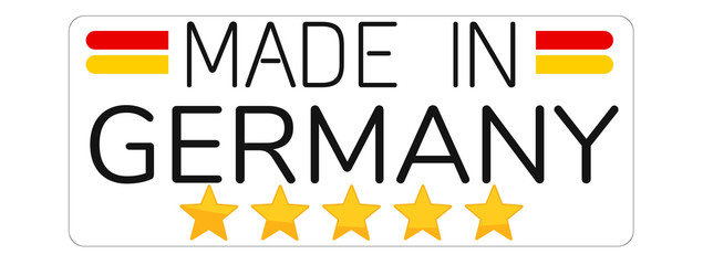 Made in Germany 3d-illustration