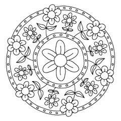 Mandala – Blumen