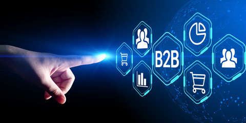 B2B Business Company Commerce Technology Marketing concept