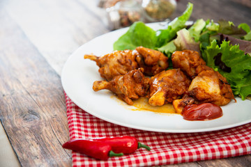 Roasted chicken grilled chicken BBQ