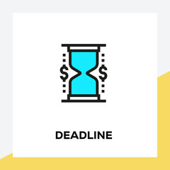 DEADLINE LINE ICON SET