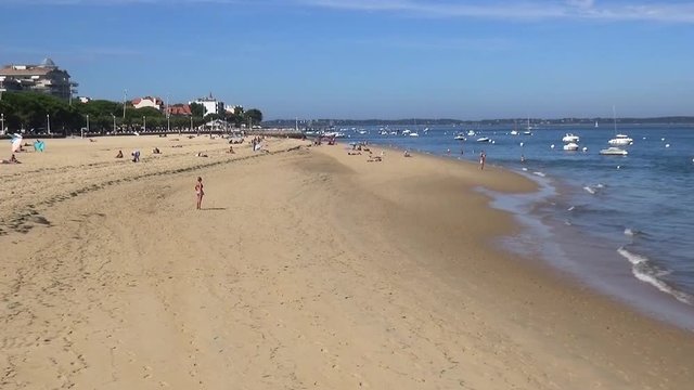 Plage du centre ville d'Arcachon