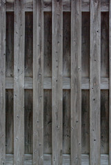 Japanese wooden fence