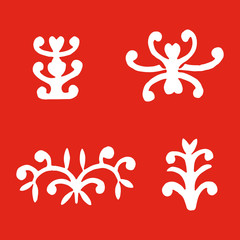 Obraz premium Indian vector tattoo