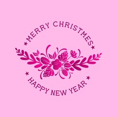 Obraz premium Merry Christmes