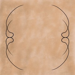 Vintage frames. Decoration elements