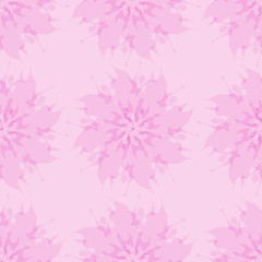 Beautiful seamless pattern.Flower imprint. Vector illustration.