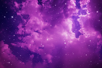 night sky with stars.