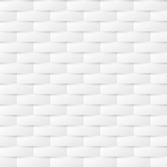 White seamless paper origami texture - abstract trendy background. Ceramic 3d design