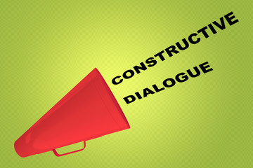 CONSTRUCTIVE DIALOGUE concept
