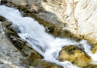  Ai Kiew Waterfall Landscape in the Dry Season, Nakhon Si Thammarat Province, Thailand, 30 March 2019