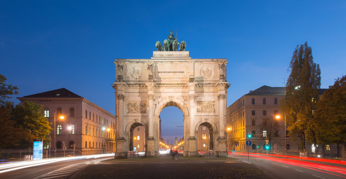 Siegestor in Munich, Germany