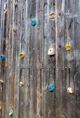 Artificial rock climbing wall