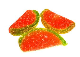 marmalade isolated on white background