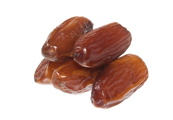 dates isolated on white background