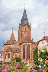 église gothique de Wissembourg, France