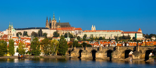 Fototapeta premium St Vitus's Cathedral and Castle of Prague