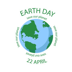 Happy Earth Day Banner