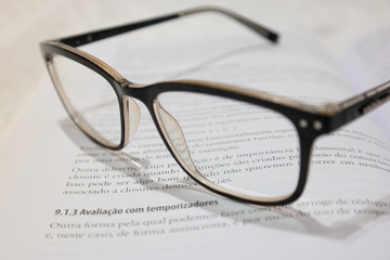 Glasses and Books