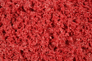 Chopped meat background.