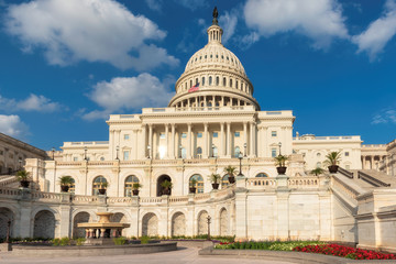 Fototapeta na wymiar United States Capitol Building, Washington DC, USA