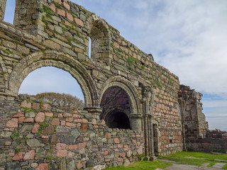 Ruinen des Nonnenklosters Iona nunnery 