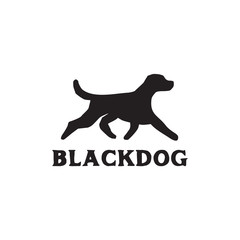 Dog logo icon design vector template