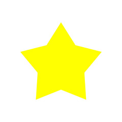 Star Icon vector. Star vector icon. Star Icon in trendy flat style isolated on white background. Rating symbol for web design