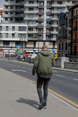 People walking in the street