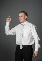 young male businessman