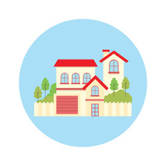 Fototapeta premium Houses