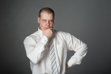 young male businessman