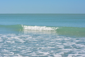 Longboat Key beach on the tropical Florida Gulf Coast