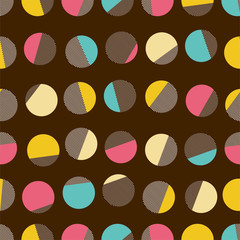 Geometric background. Seamless pattern.Vector. 幾何学パターン