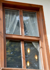 old house  window