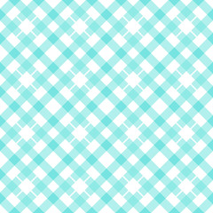 White and blue lumberjack plaid seamless pattern, vector illustration eps 10