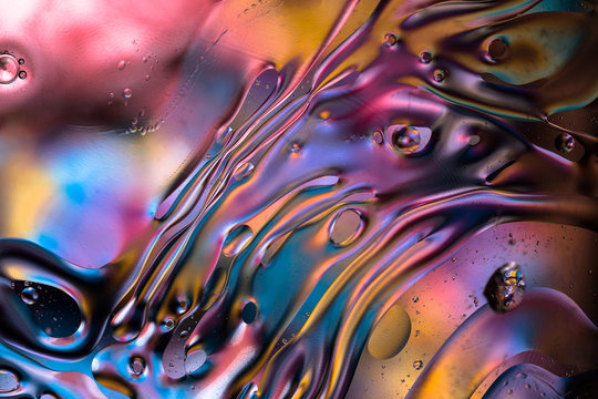 Abstract liquid colorful textured pattern background