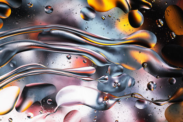 Abstract liquid colorful textured pattern background