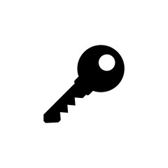 Key icon. Key vector icon. Key symbol for web site design