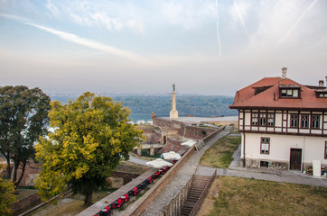 Obraz premium Belgrade, Serbia - Pobednik (The Victor) Monument – Kalemegdan Fortress