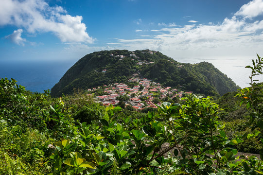 Caribbean, Netherland Antilles, Saba, Windwardside