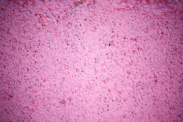 Vintage pink color wall background for texture abstract