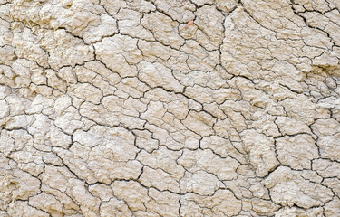 Dry cracked earth texture