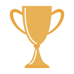 Trophy cup championship symbol