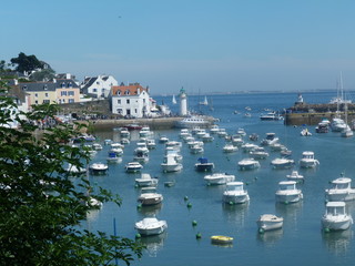 view of belle ile en mer bretagne france