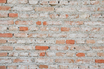 old red brick wall background