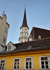 Fototapeta premium View to church.