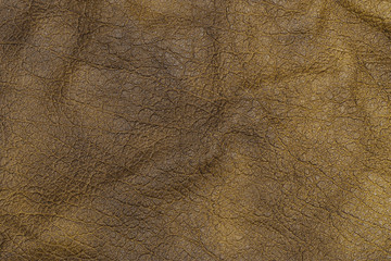 Natural dark leather abstract background 